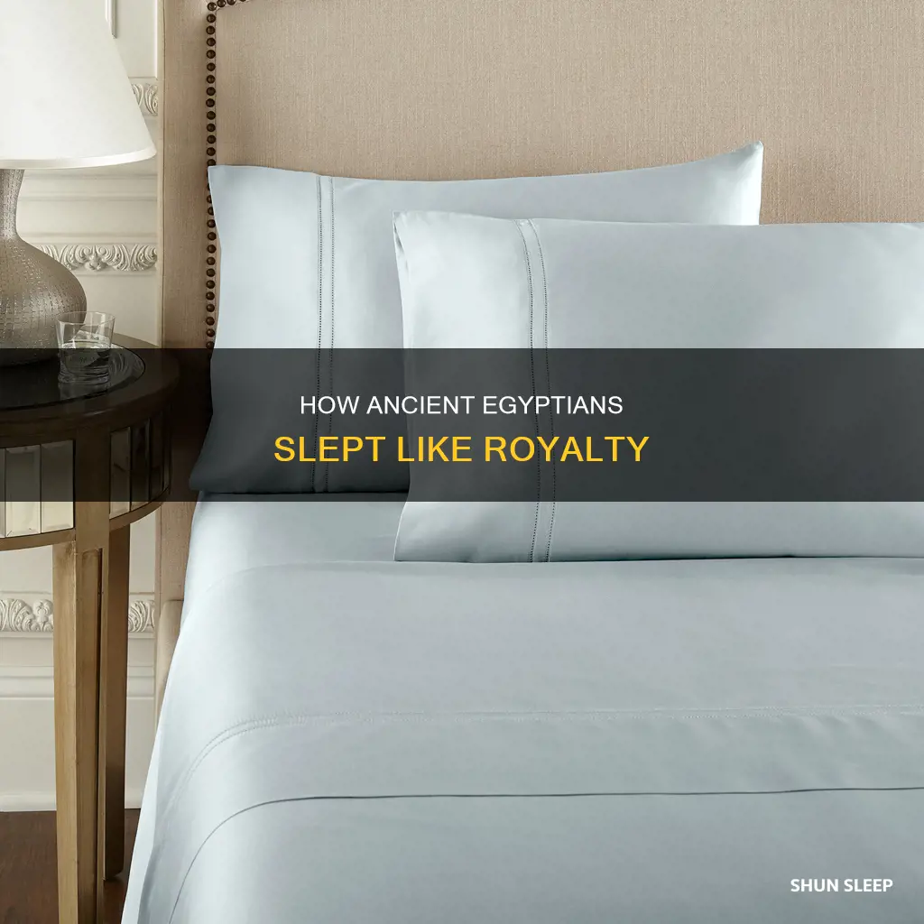 what does sleep like an egyptian mean