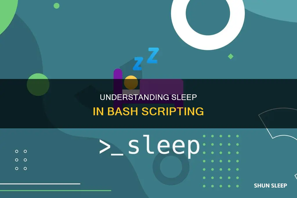 what does sleep mean in bash script