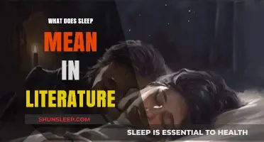 Sleep Symbolism: Exploring Literary Meanings of Sleep