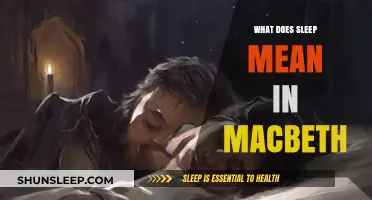 Macbeth: Sleep, the Price of Power