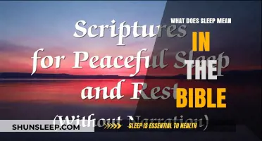 Exploring Sleep's Significance in the Bible