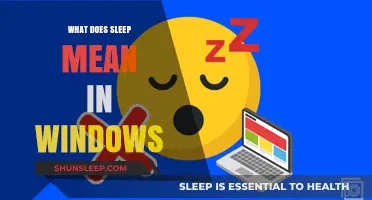 Understanding the Sleep Mode in Windows