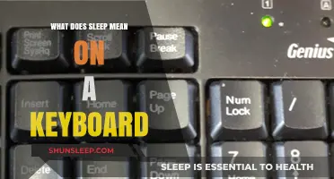 Understanding the 'Sleep' Function on Your Keyboard
