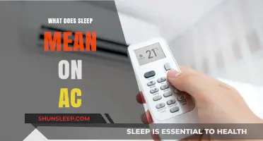 Understanding the 'Sleep Mode' on Your AC Unit