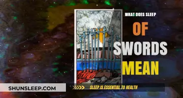 Swords and Sleep: What Does This Unusual Pairing Mean?