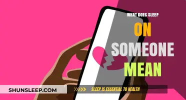 What 'Sleep on Someone' Really Means