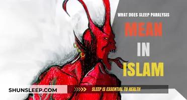 Sleep Paralysis: Islamic Perspective and Meaning