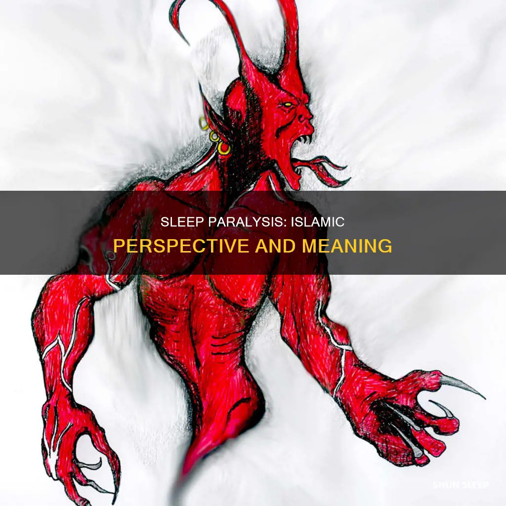 what does sleep paralysis mean in islam