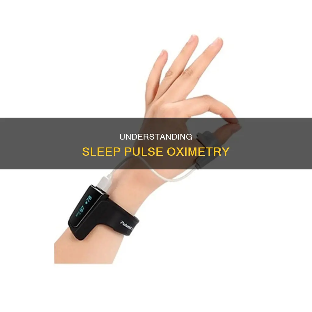 what does sleep pulse ox mean