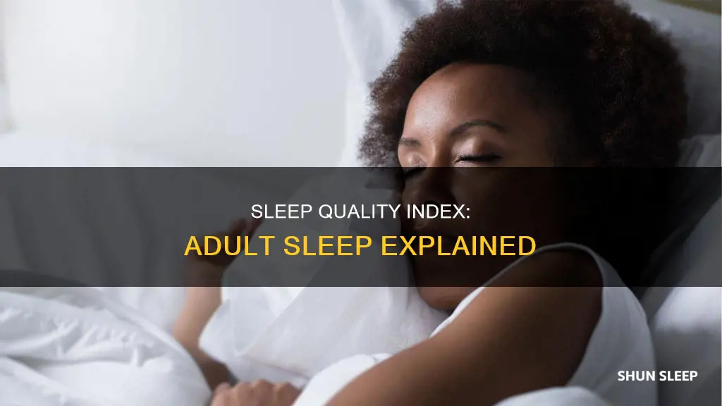 what does sleep quality sqi mean for adults
