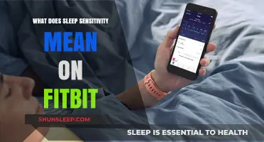 Understanding Sleep Sensitivity with Fitbit