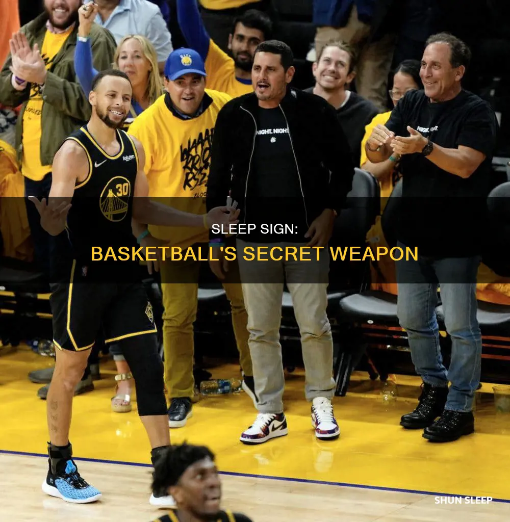 what does sleep sign mean in basketball