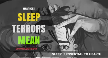 Understanding Sleep Terrors: What Do They Mean?