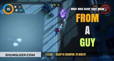 Sleep Tight: What Does It Mean When a Guy Says It?