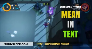 Sleep Tight: A Texting Mystery Explained