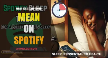 Spotify's Sleep Timer: What Does It Mean?