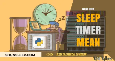 Understanding the Concept of Sleep Timers