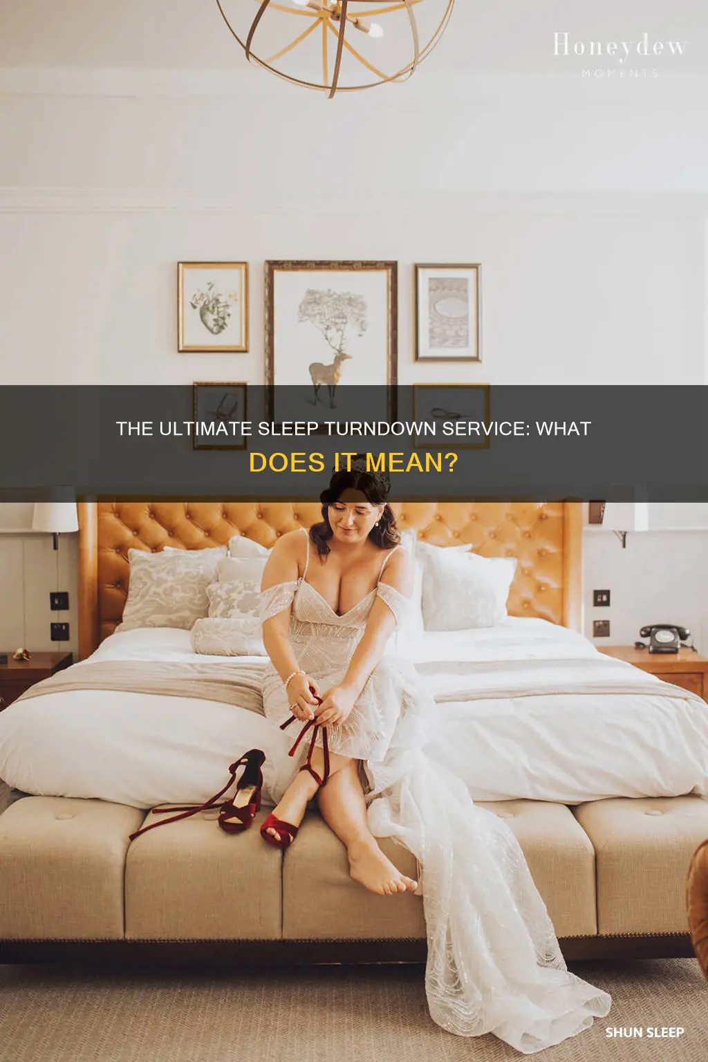 what does sleep turndown service mean