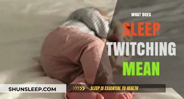 Sleep Twitching: What Your Body Is Trying to Tell You