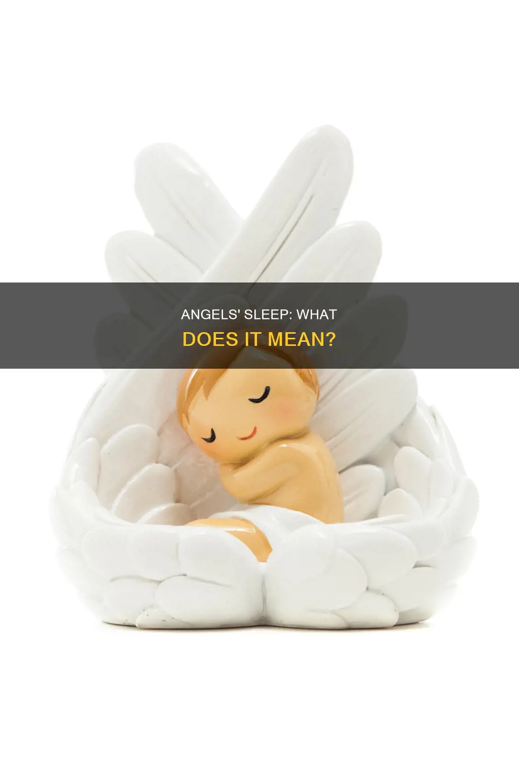 what does sleep with the angels mean