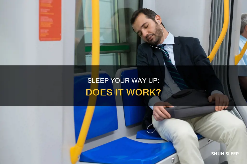 what does sleep your way to the top mean