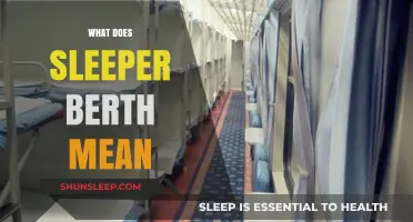 Understanding Sleeper Berths: Meaning and Applications