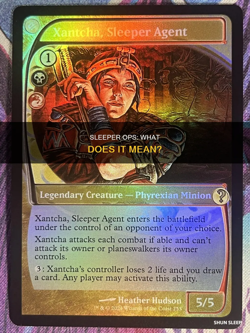 what does sleeper op mean