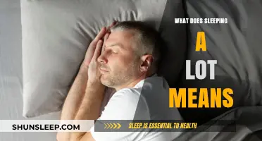 Sleeping a Lot: What Does It Mean?