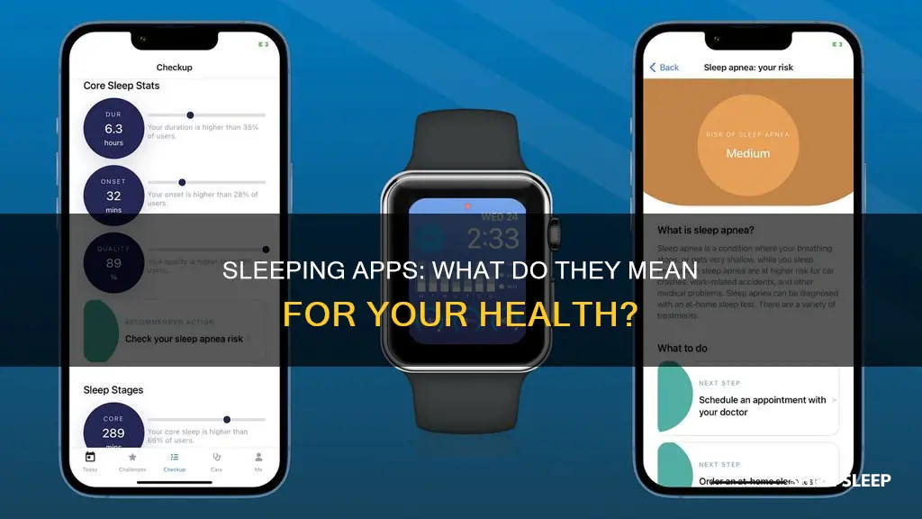 what does sleeping apps mean