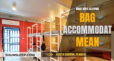 Sleeping Bag Accommodation: What's the Deal?