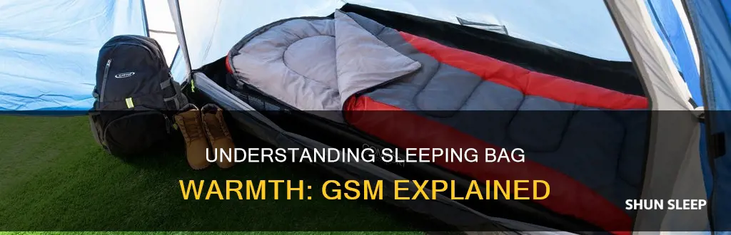 what does sleeping bag gsm mean