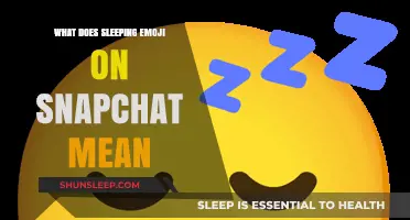 What the Sleeping Emoji on Snapchat Really Means