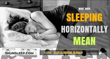 Why Do People Sleep Horizontally?