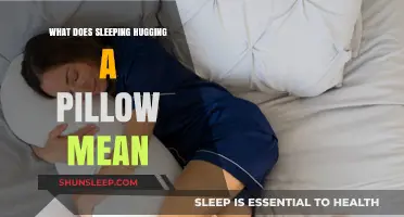 Hugging a Pillow: What Does It Mean?