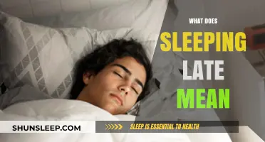 Late Sleepers: What Does It Mean?