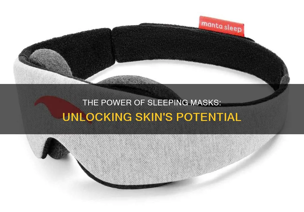 what does sleeping mask mean