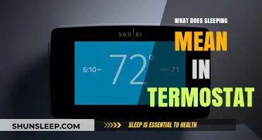 Understanding Thermostat Sleep Mode: Energy Saving Tips