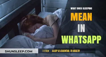 WhatsApp Sleeping Feature: What Does It Mean?