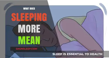 Sleeping More: What Does It Mean?