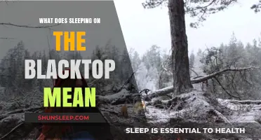 The Blacktop Slumber: What Does It Mean?