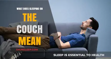 Couch Sleeping: What Does It Mean?