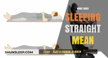 Sleeping Straight: What Does It Mean?