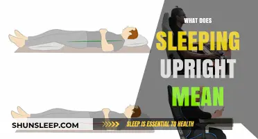 Upright Sleep: What Does It Mean?