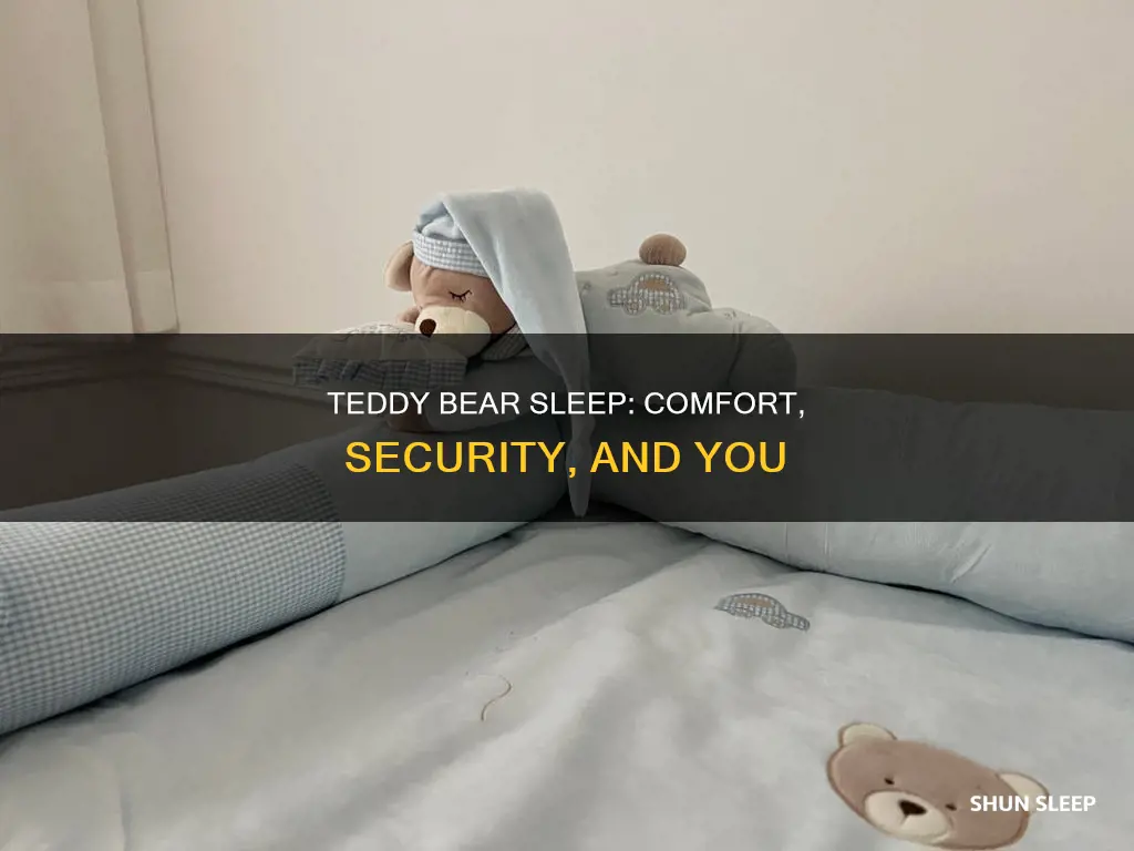 what does sleeping with a teddy bear mean