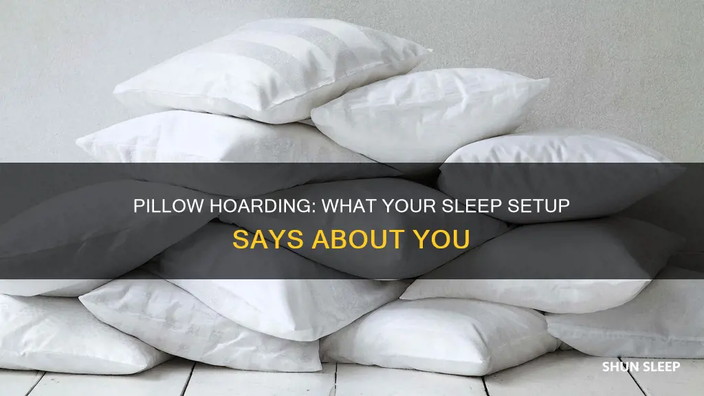 what does sleeping with multiple pillows mean