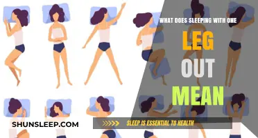 Why Do People Sleep With One Leg Out?