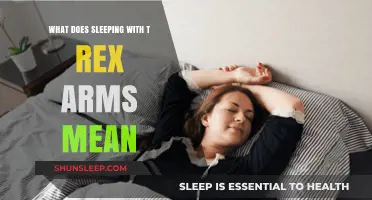 T-Rex Arms: A Sleep Position Mystery Explained