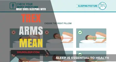 Trex Arms: A Comfortable Sleep Position or a Health Risk?