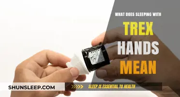 Trex Hands: What Your Sleep Posture Says About You