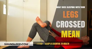 Legs Crossed While Sleeping: What Does It Mean?